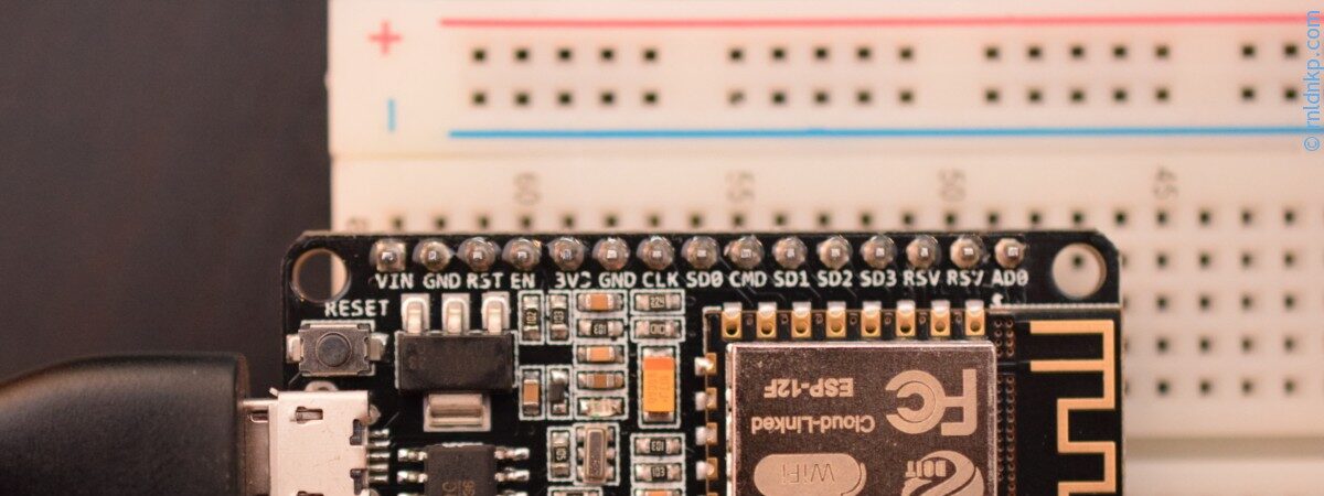 Kennismaking met NodeMCU en ESP8266