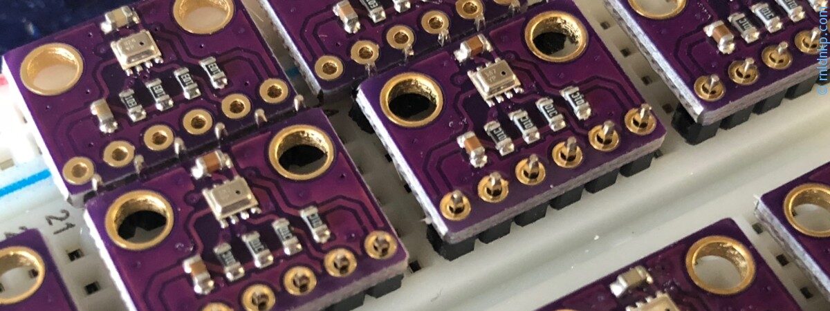 BMP280/BME280 Temperatuur, Druk en Luchtvochtigheid