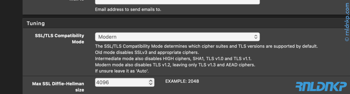HAProxy hardening (pfSense) inclusief bugfix